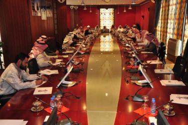 لقاء لجنة التمور وجمعية منتجي التمور بالمزارعين والشركة السعودية للاستقدام