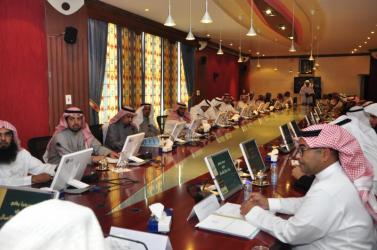 لقاء مدير عام الشئون الصحية بالقصيم ومدير الرخص الطبية 