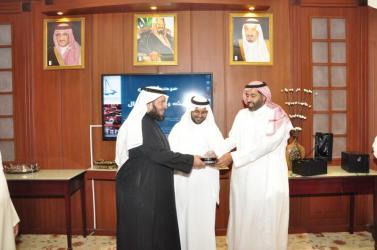 لقاء مدير عام الشئون الصحية بالقصيم ومدير الرخص الطبية 