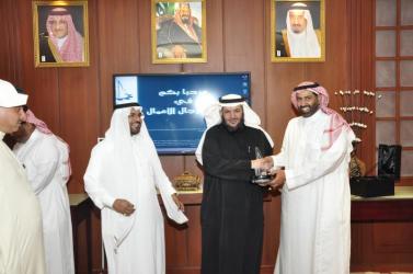 لقاء مدير عام الشئون الصحية بالقصيم ومدير الرخص الطبية 