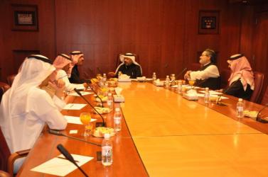 إجتماع مع أمين عام الهيئة السعودية للتخصصات الصحية 